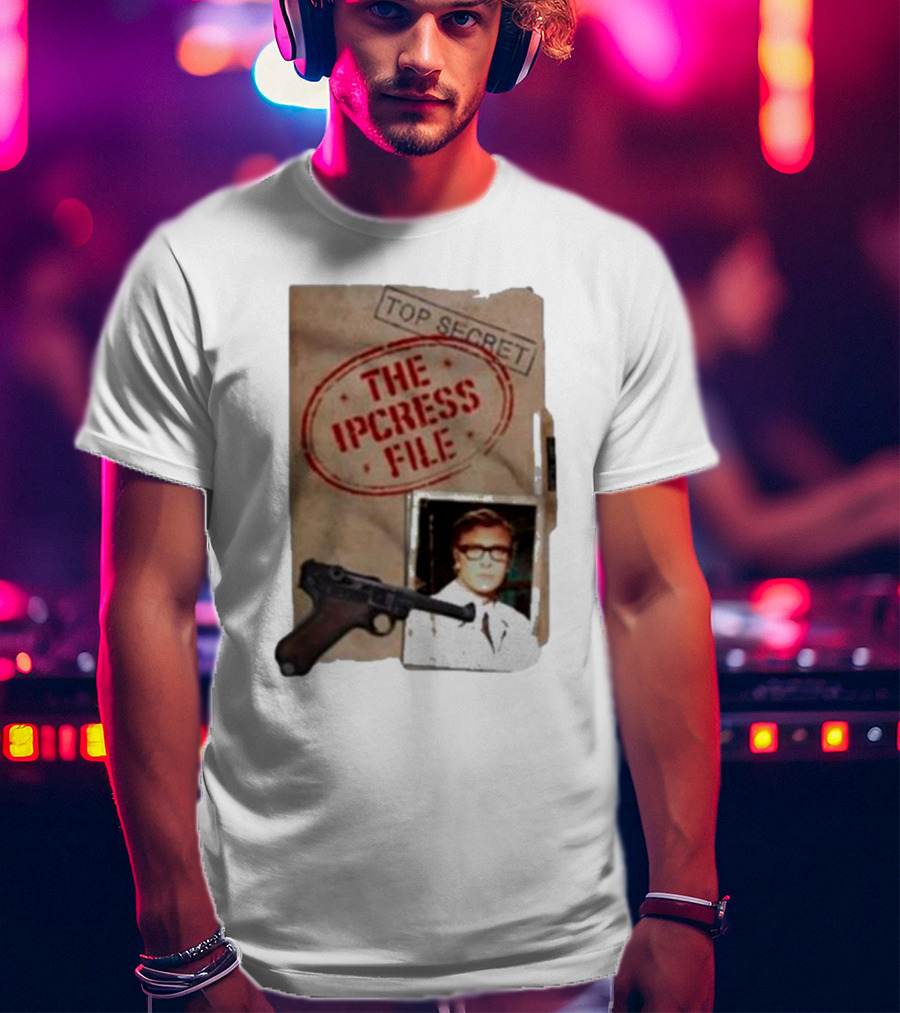 Top Secret File The Ipcress File Gun And Photograph T-Shirt