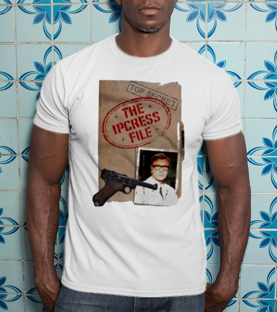 Top Secret File The Ipcress File Gun And Photograph T-Shirt