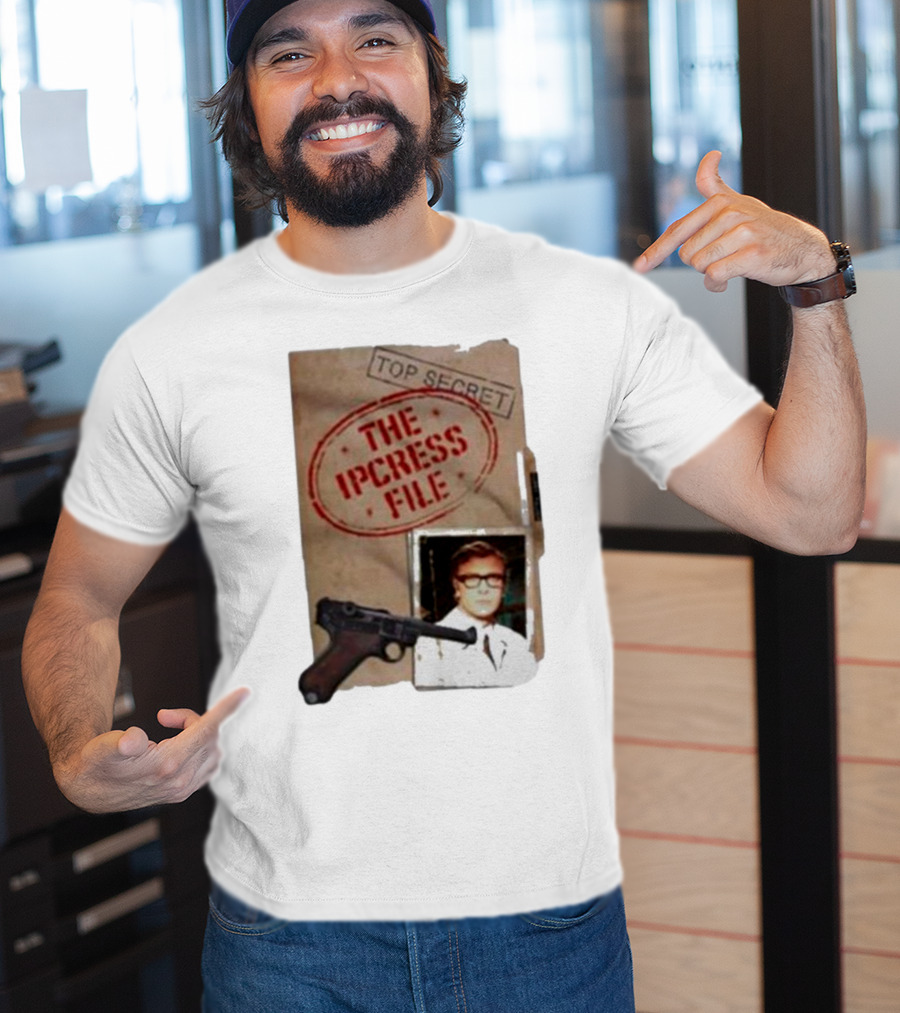 Top Secret File The Ipcress File Gun And Photograph T-Shirt