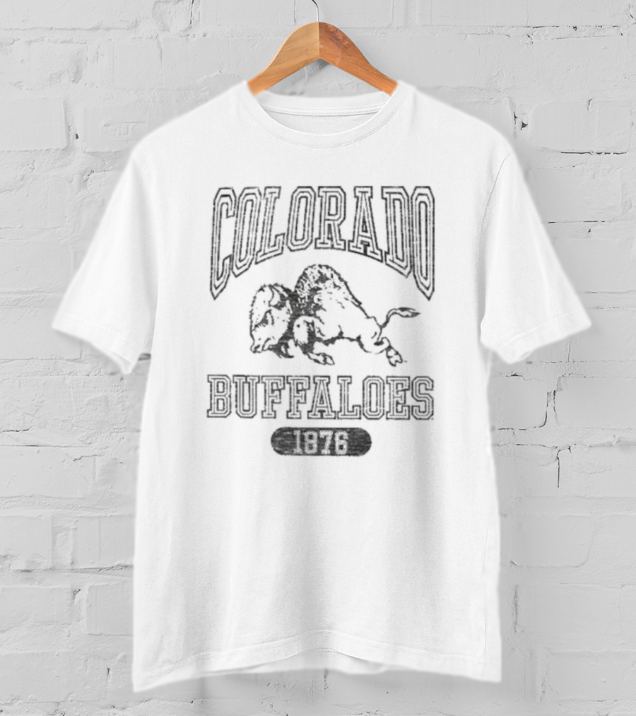 Colorado Buffaloes 1876 Line Press Vintage ’47 Franklin T-Shirt