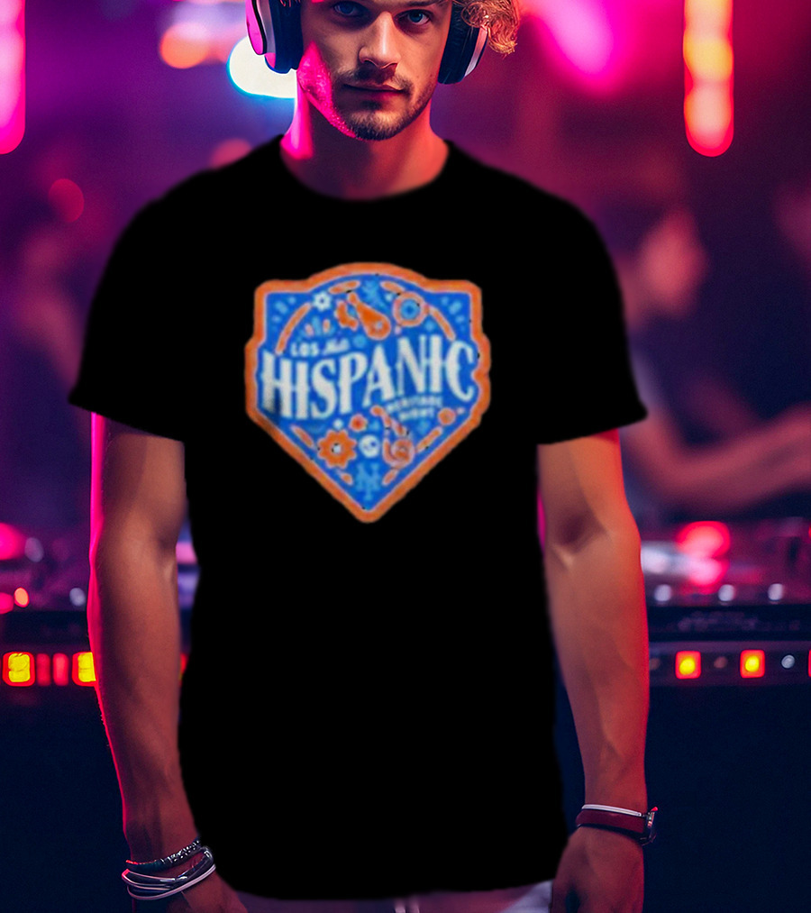 Los Mets Hispanic Heritage Night Híjole Floral T-Shirt