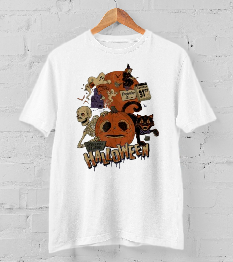 Universal Studios Halloween October 31st Everyday Is Halloween T-Shirt