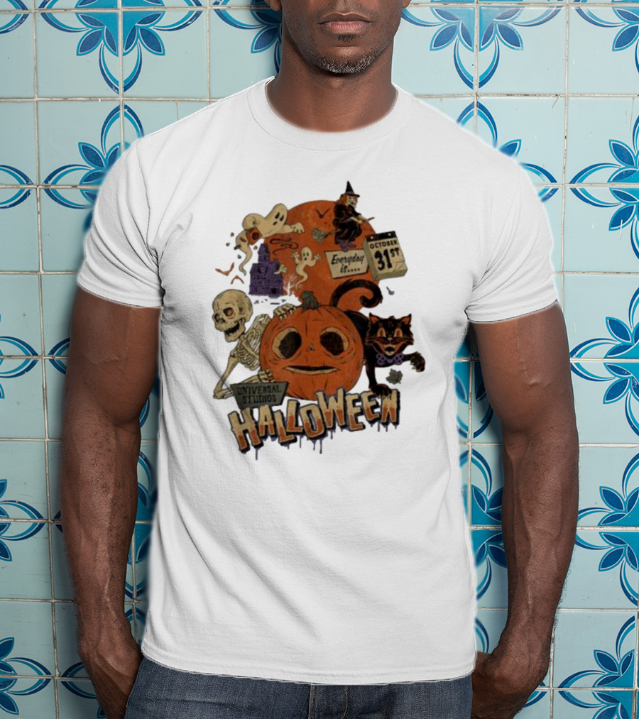 Universal Studios Halloween October 31st Everyday Is Halloween T-Shirt