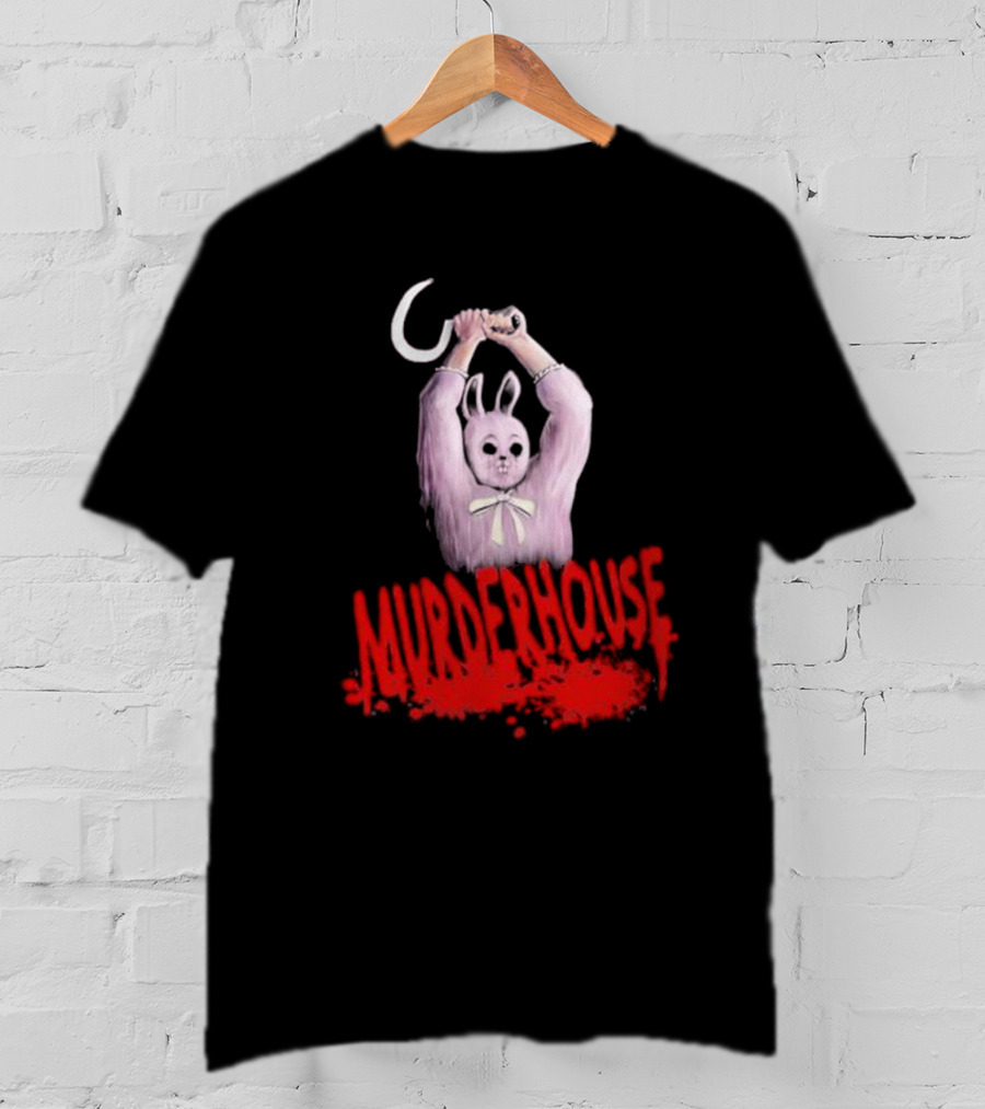 Puppet Combo Murder House Chungus Rabbit With Scythe T-Shirt