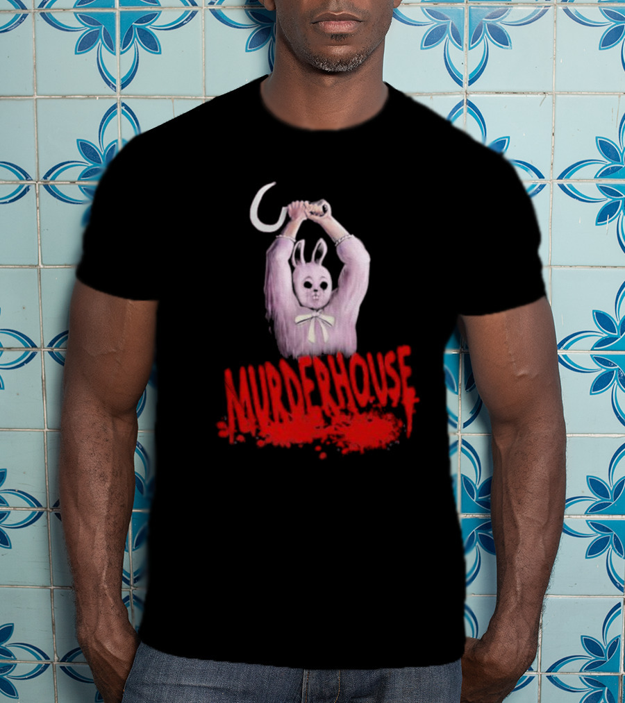 Puppet Combo Murder House Chungus Rabbit With Scythe T-Shirt