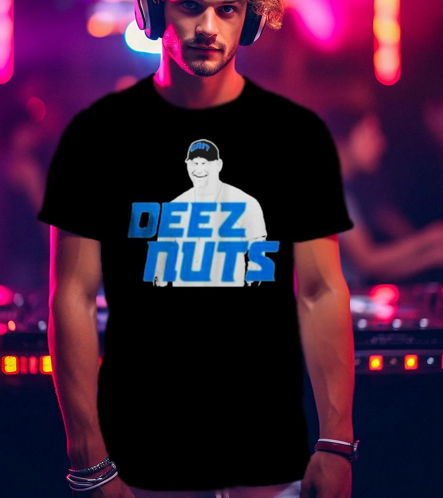Dan Campbell Deez Nuts Detroit Lions Fan T-Shirt