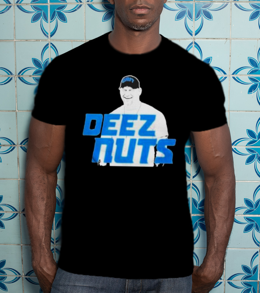 Dan Campbell Deez Nuts Detroit Lions Fan T-Shirt
