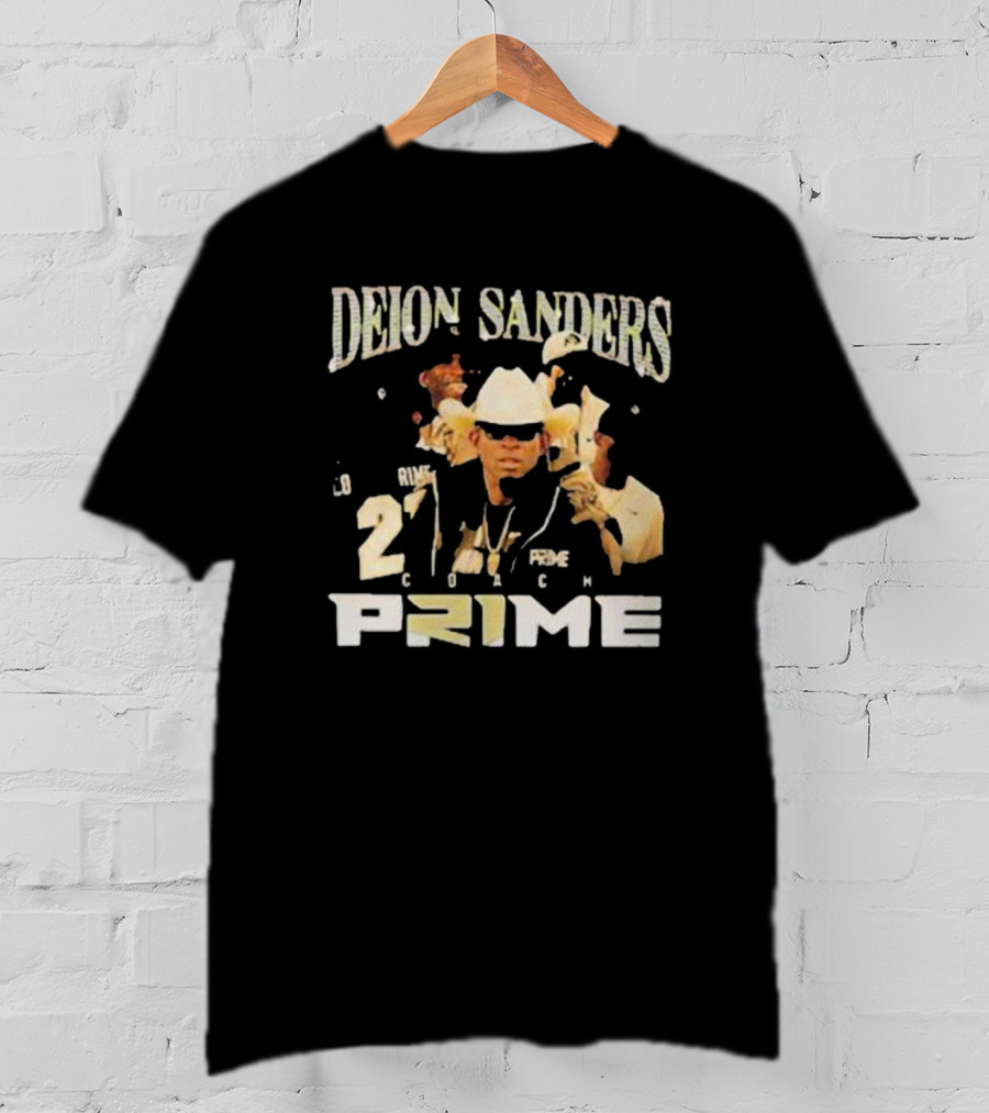 Deion Sanders Coach Prime 21 Football Legend Iconic T-Shirt