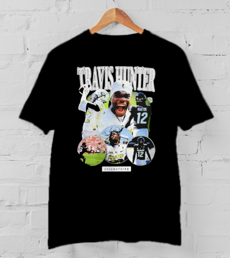 Travis Hunter Football Dreamathon Performance Highlights T-Shirt