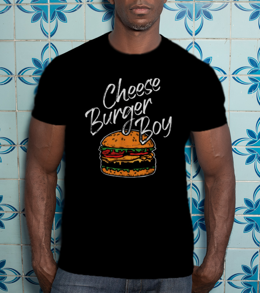 Cheeseburger Boy National Cheeseburger Day Classic Cheeseburger Enthusiast T-Shirt