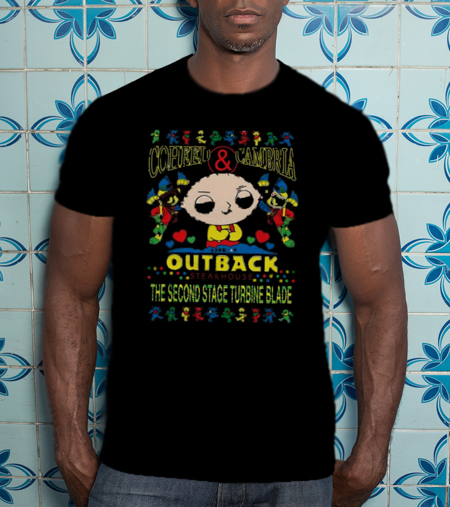 Coheed And Cambria Live @ Outback Steakhouse The Second Stage Turbine Blade T-Shirt