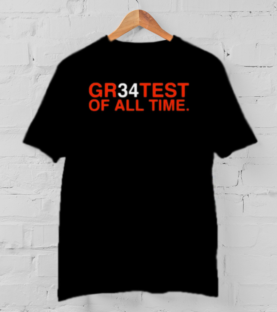 Jarrett Payton Gr34test Of All Time T-Shirt