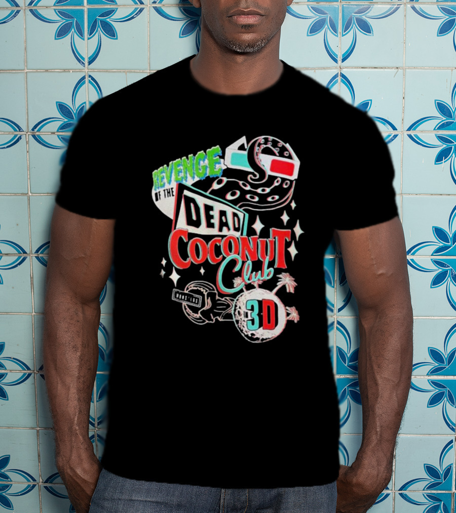 Universal Orlando Resort Revenge Of The Dead Coconut Club 3D Adventure T-Shirt