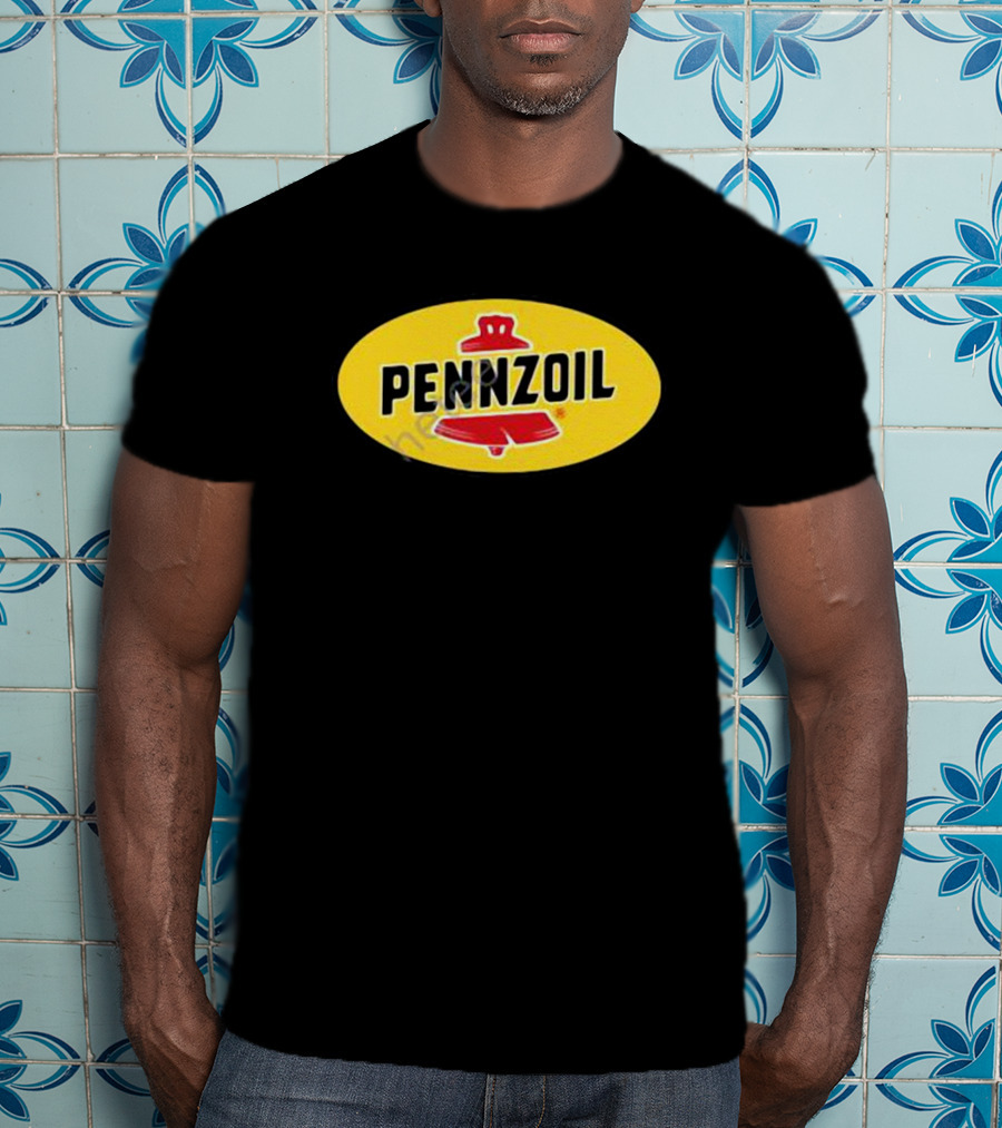 Ryan Blaney Pennzoil Racing Enthusiast Oval T-Shirt