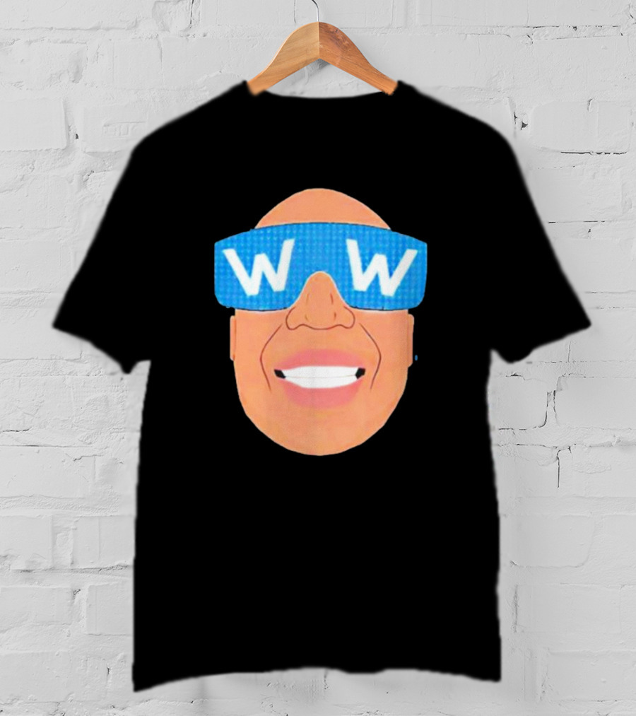 W Glasses Smiling Face With Tyler Lockett T-Shirt