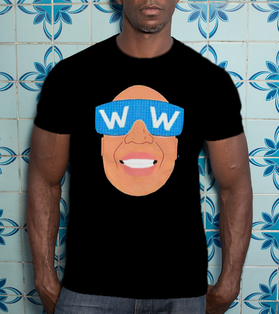 W Glasses Smiling Face With Tyler Lockett T-Shirt