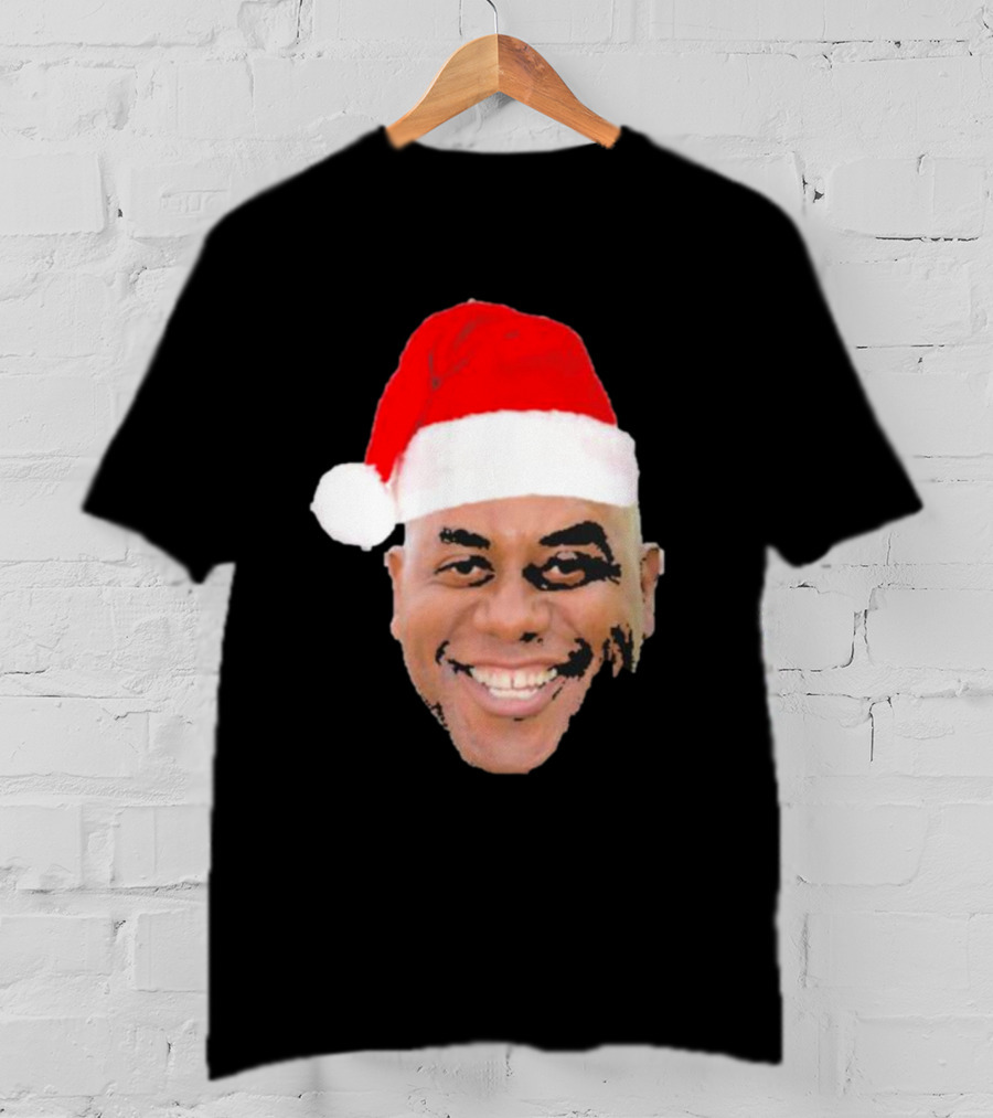 Winter Christmas Ainsley Meme Santa Hat T-Shirt