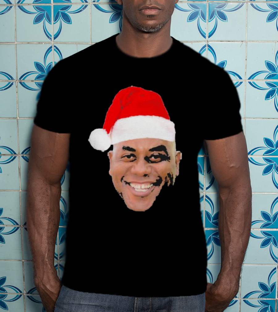 Winter Christmas Ainsley Meme Santa Hat T-Shirt