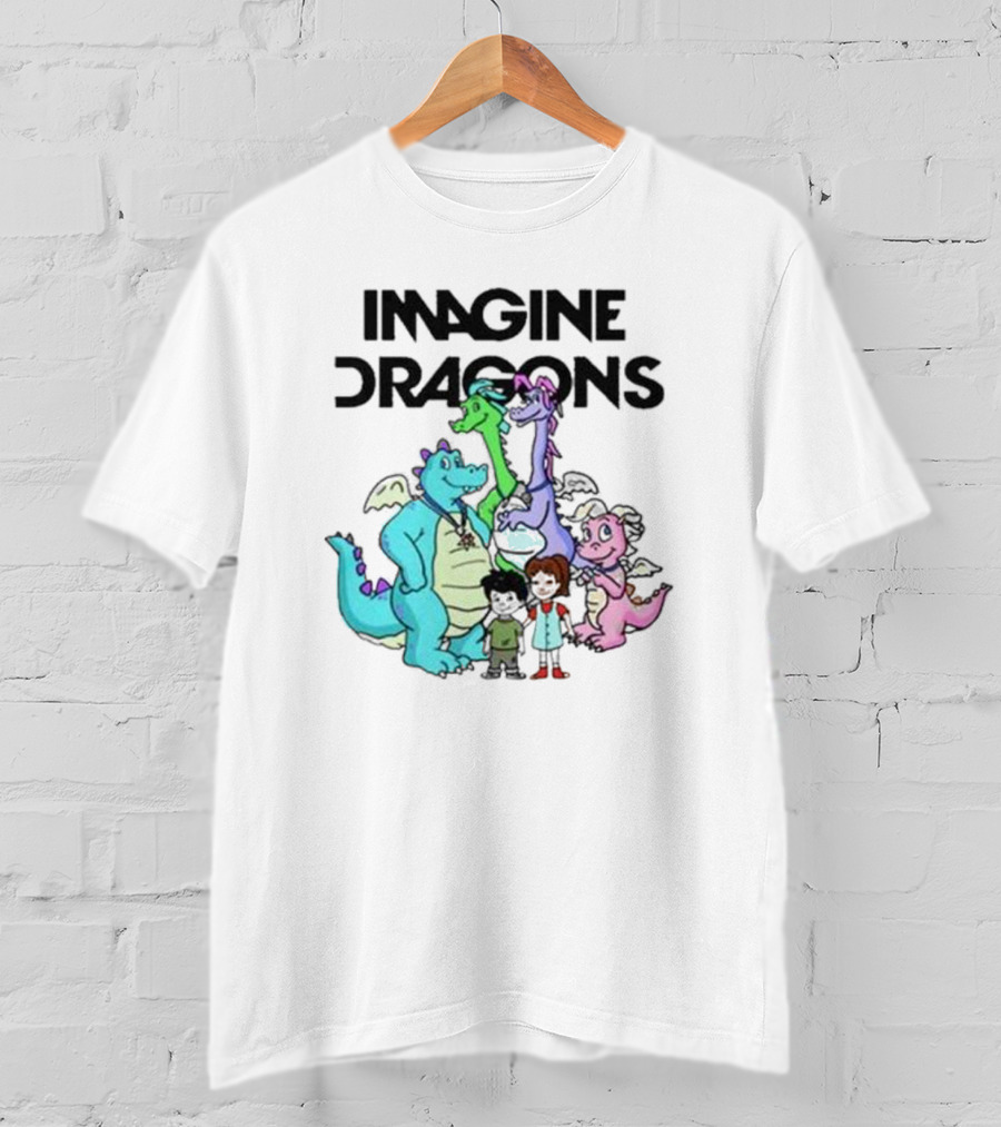 Imagine Dragons Dinosaur Band Group T-Shirt