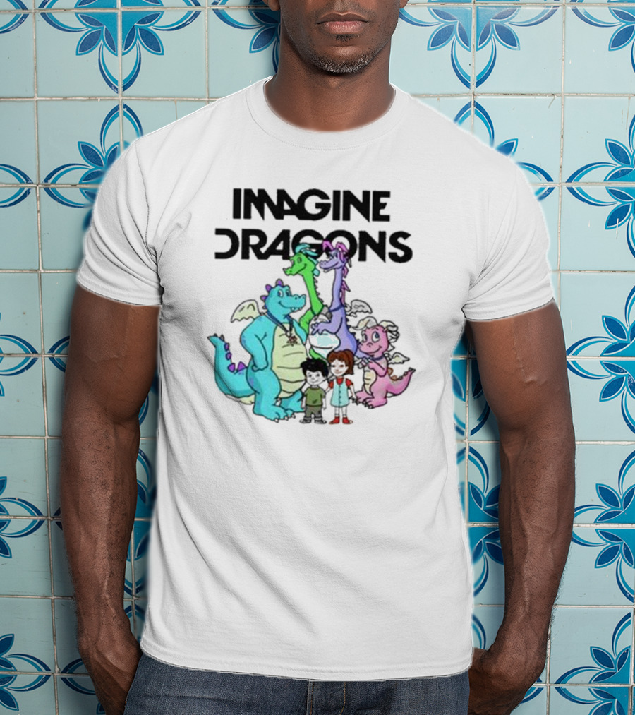 Imagine Dragons Dinosaur Band Group T-Shirt