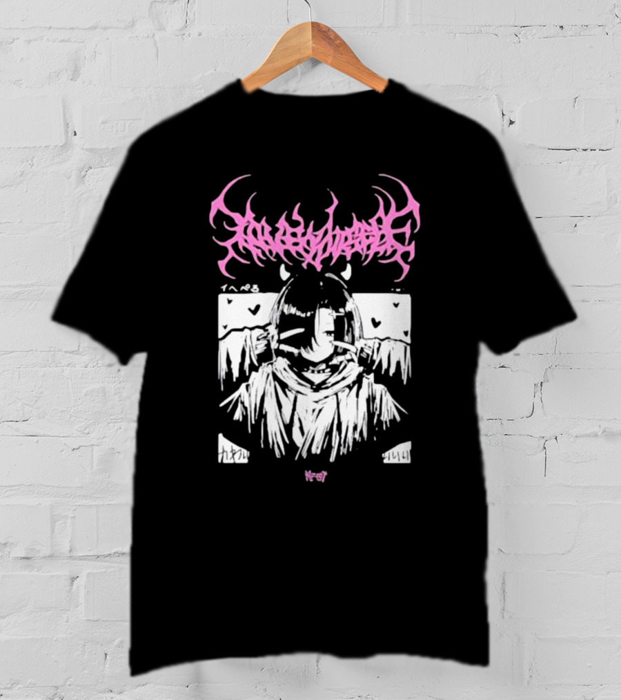 Loveyourself Gothic Anime Aesthetic Hearts T-Shirt