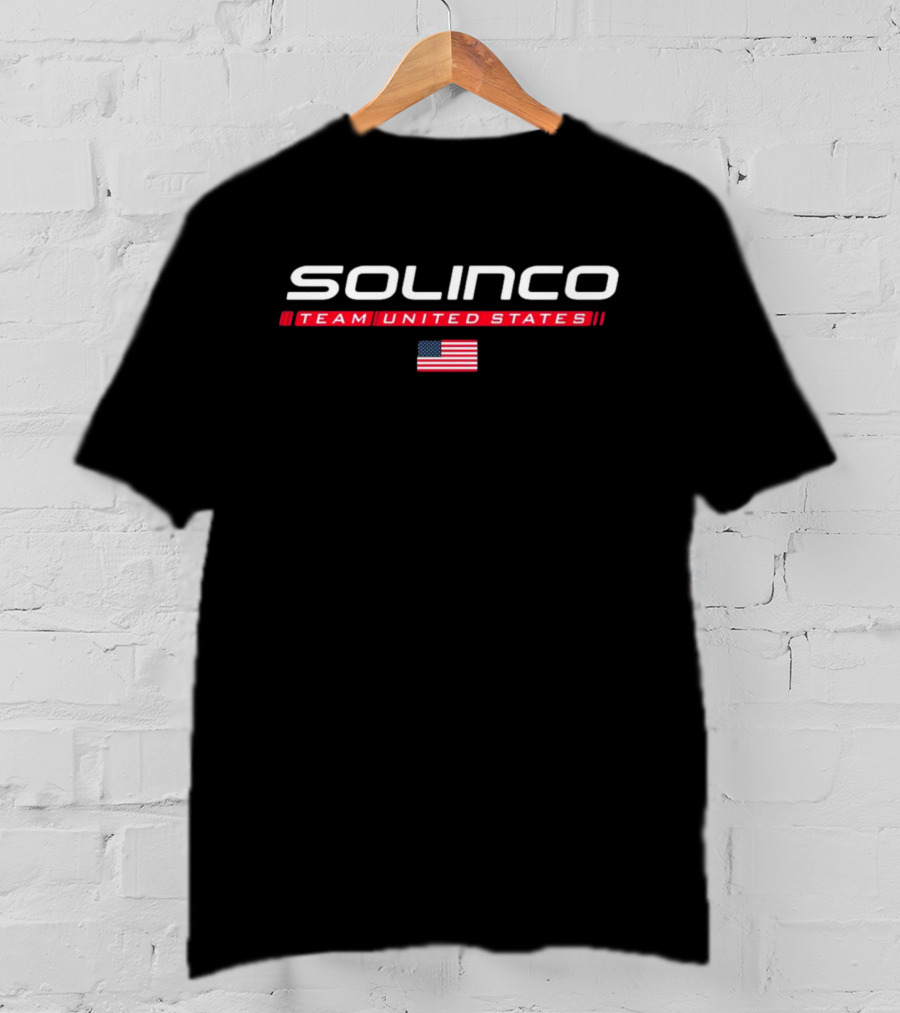 Solinco Team United States American Flag T-Shirt