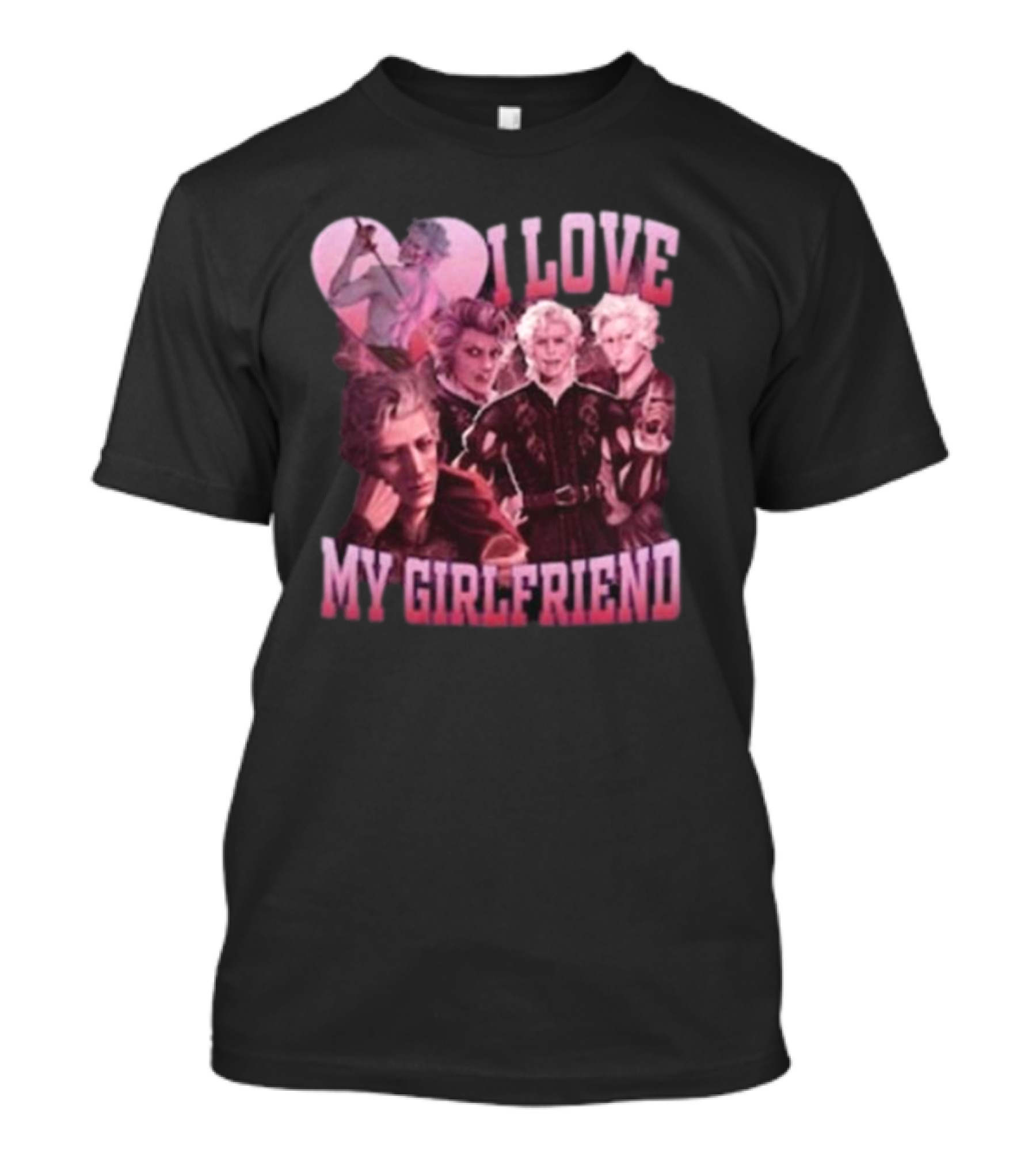 I Love My Girlfriend Astarion Approves Bg 3 T-Shirt
