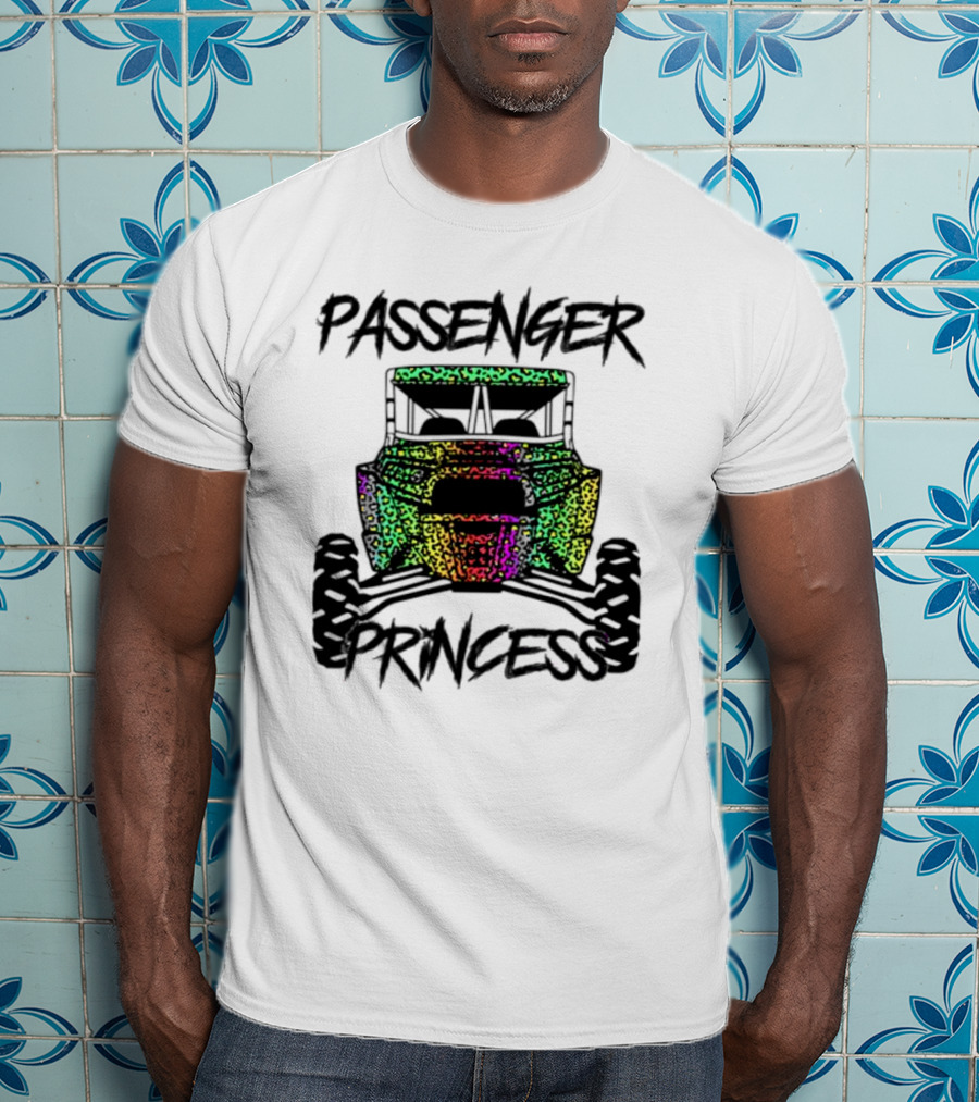 Passenger Princess Colorful Off-Road UTV T-Shirt