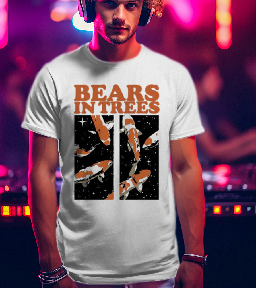 Bears IN Trees Koi Fish Aquarium T-Shirt