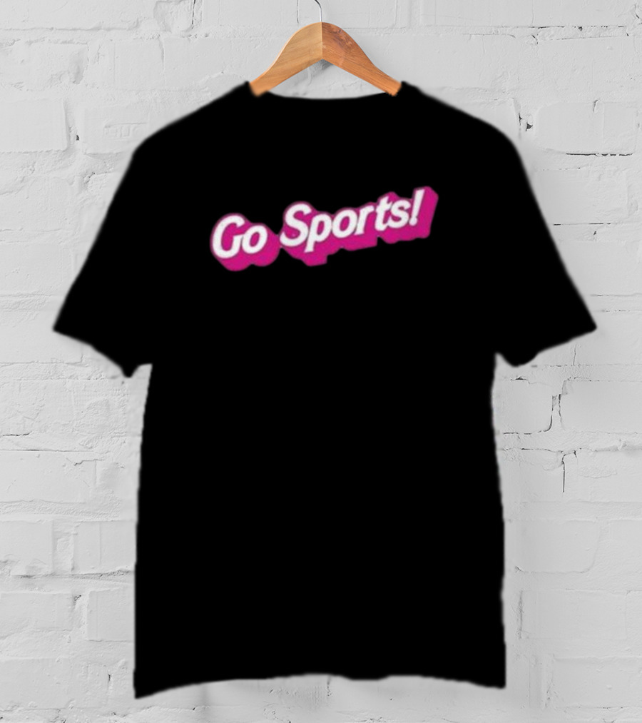 Go Sports Barbie Supportive Cheer In Iconic Pink T-Shirt