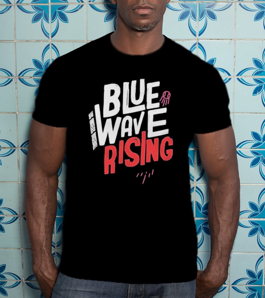 Los Angeles Original Blue Wave Rising T-Shirt