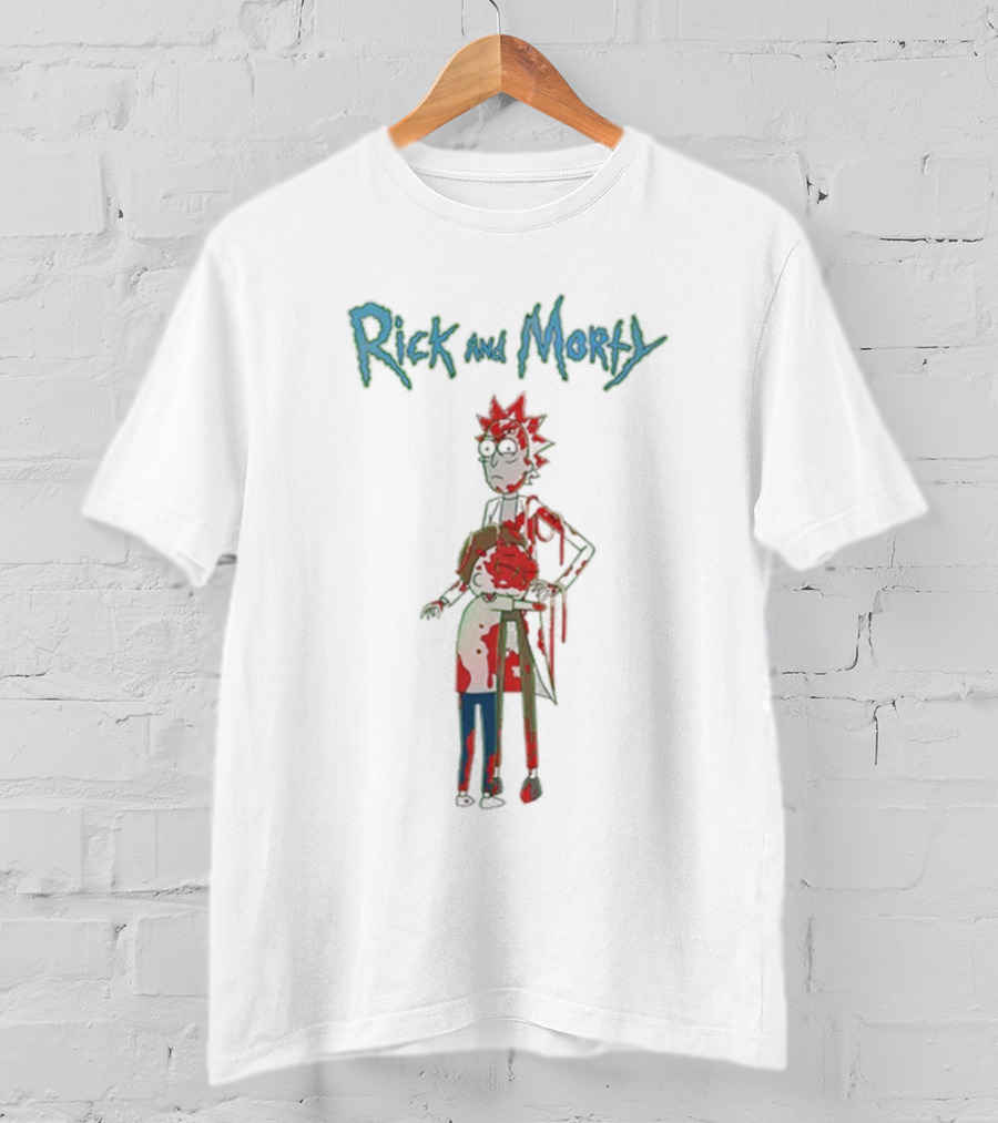 Rick And Morty Character Silhouette Season 7 T-Shirt