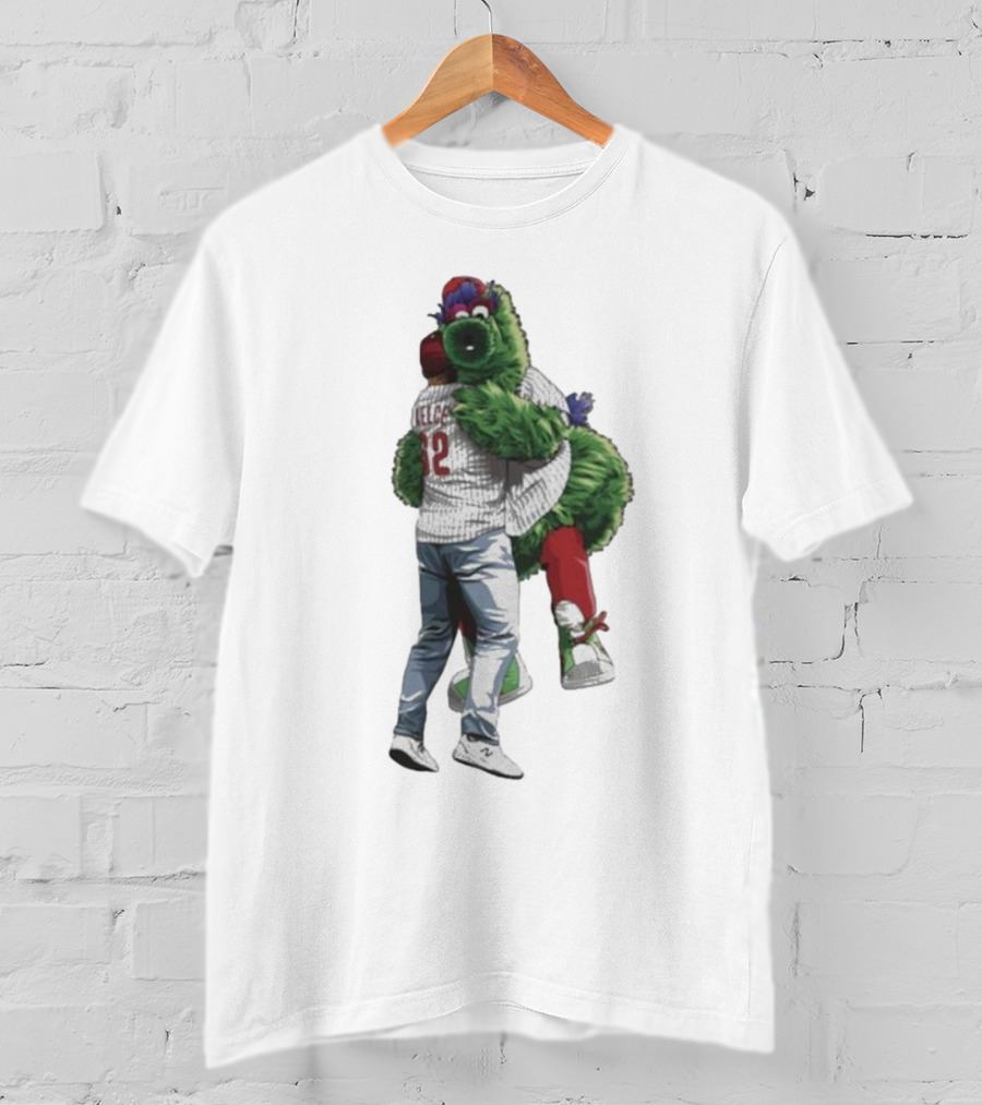 Travis Kelce Jason Kelce Philadelphia Phillies Philadelphia Eagles Football T-Shirt