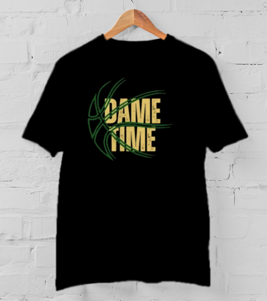 Damian Lillard Dame Time Basketball Bucks T-Shirt