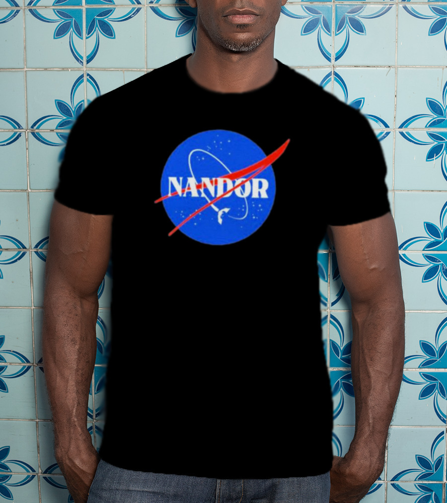 Harvey Guillen Nandor NASA T-Shirt