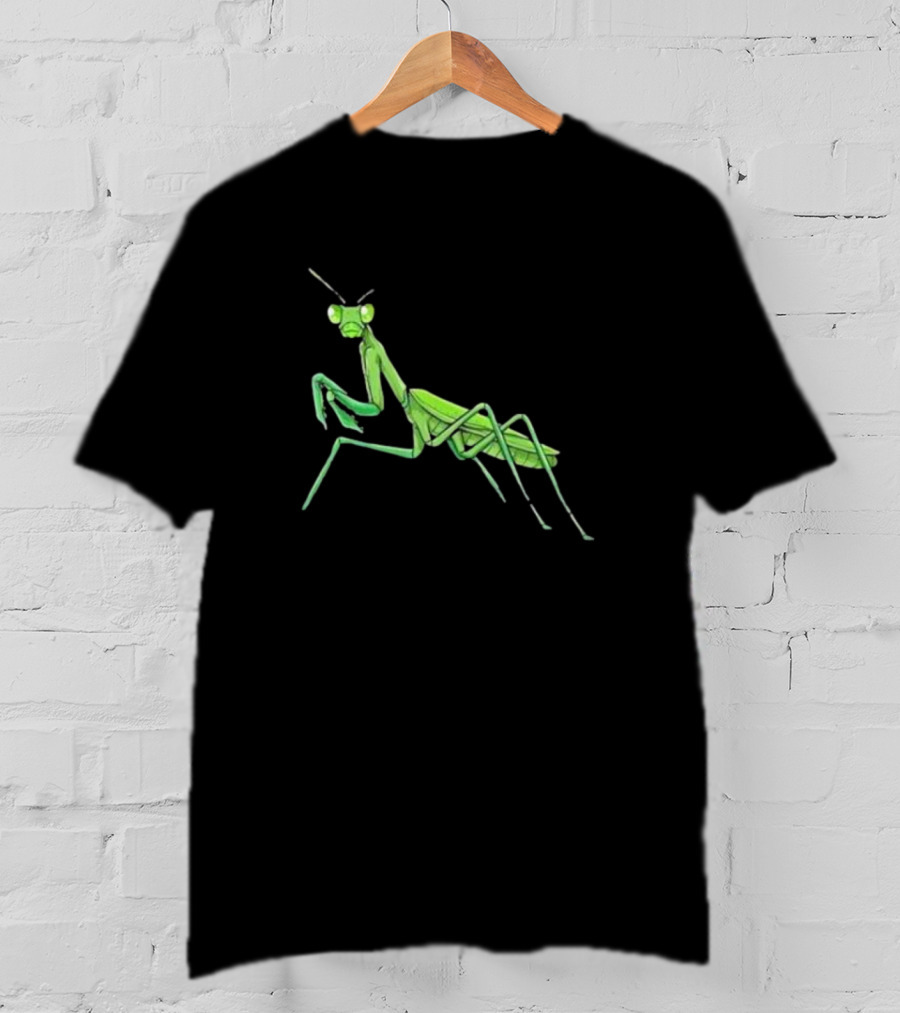 Mantis Cartoon Praying Mantis T-Shirt