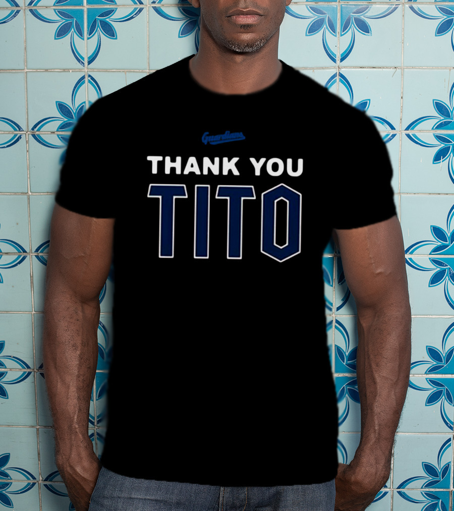 Guardians Thank You Tito Terry Francona T-Shirt