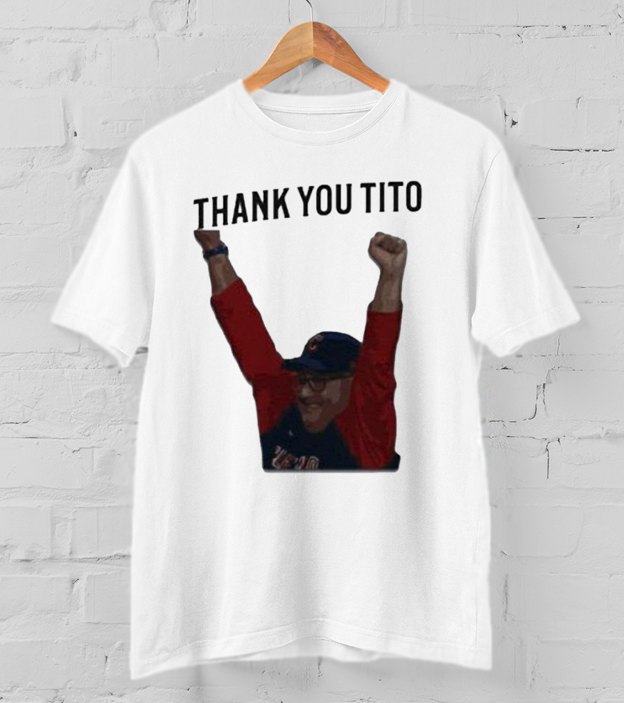 Thank You Tito Guardians Baseball T-Shirt