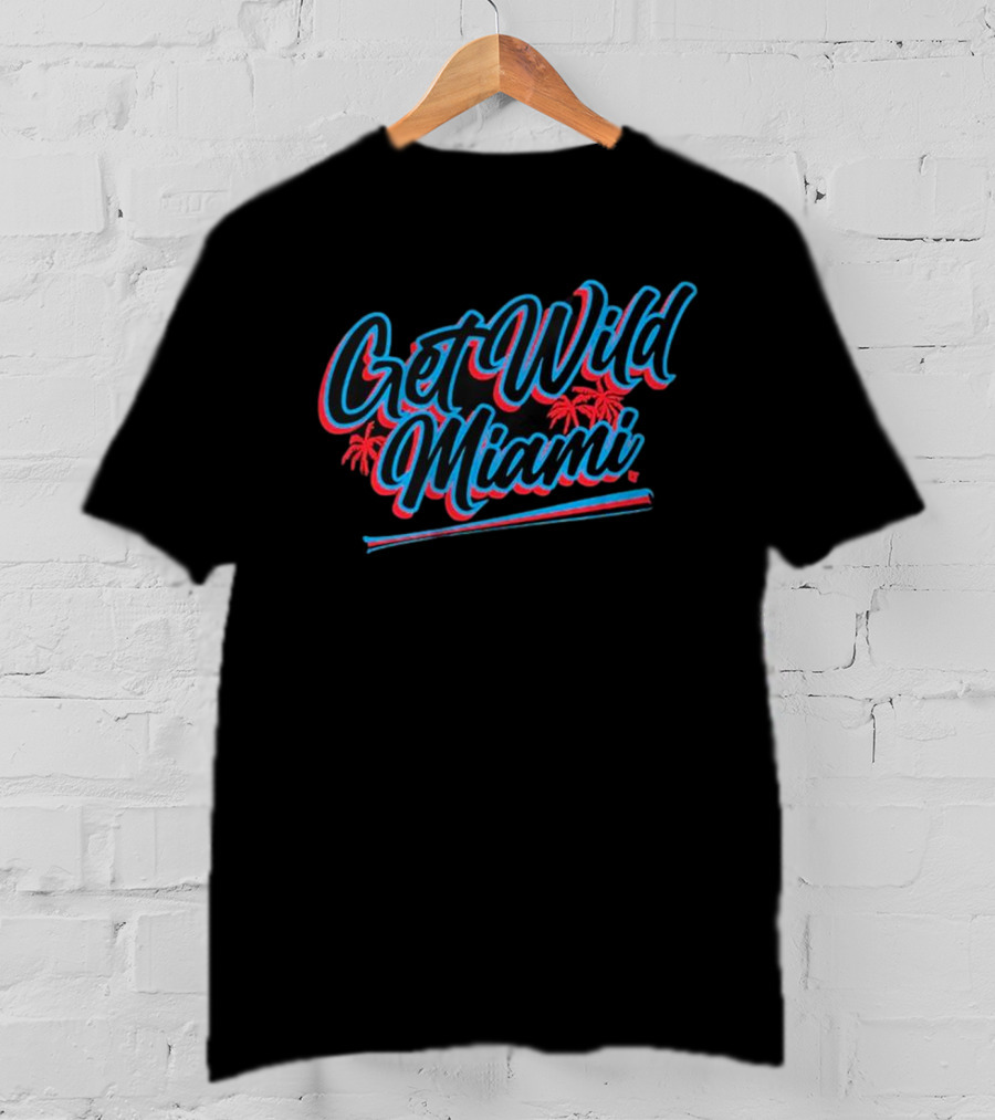 Get Wild Miami Palm Tree Vibe 2003 Season T-Shirt