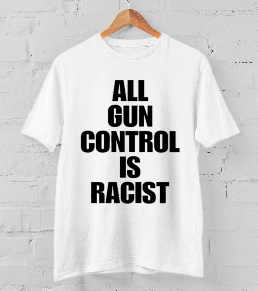Black Patriot Vet All Gun Control Is Racist T-Shirt