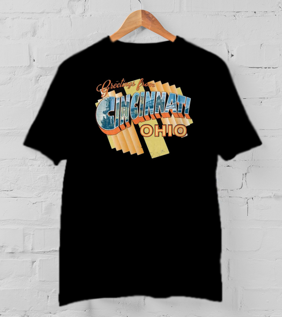 Greetings From Cincinnati Ohio T-Shirt