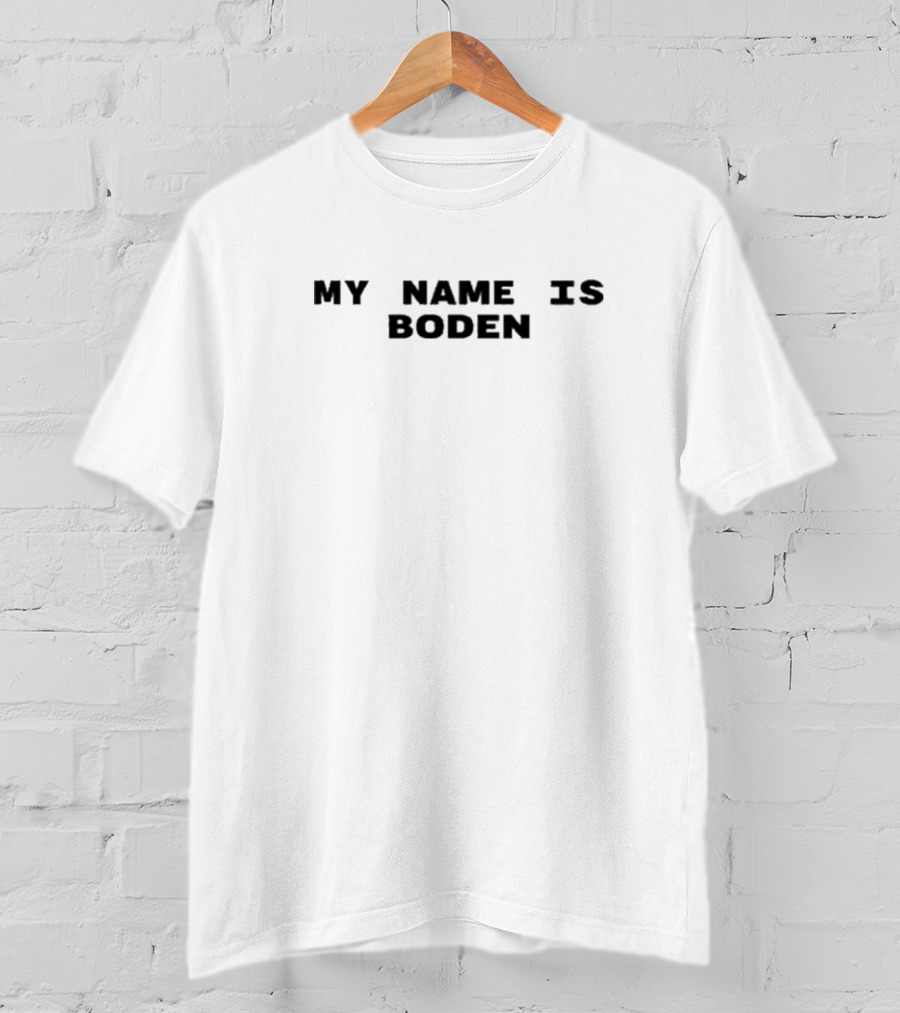 Lucca International My Name Is Boden Simple T-Shirt