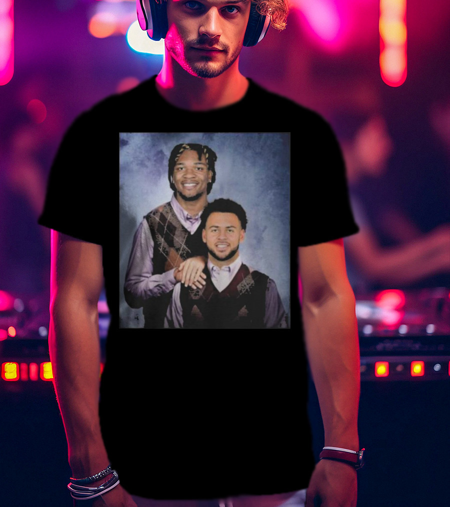 Michael Pittman Jr And Anthony Richardson Indianapolis Colts Step Brothers Meme T-Shirt