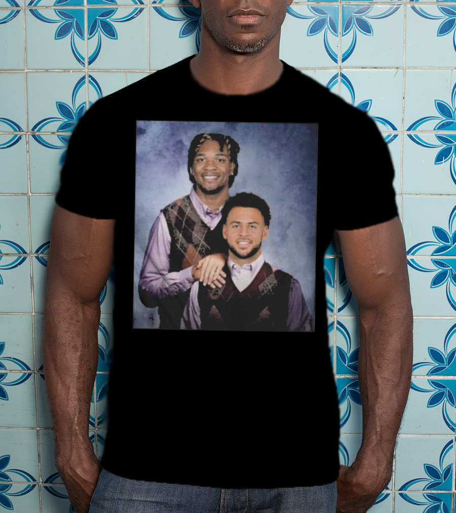 Michael Pittman Jr And Anthony Richardson Indianapolis Colts Step Brothers Meme T-Shirt