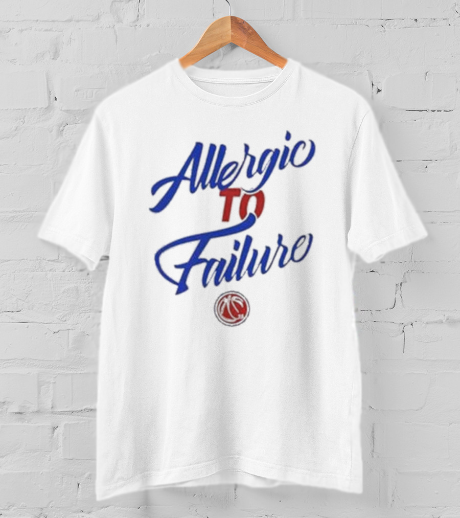 Allergic To Failure Robert Covington Basketball Motif T-Shirt