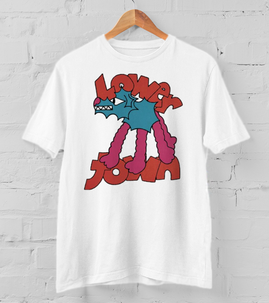 Lowertown Playful Cartoon Dog T-Shirt