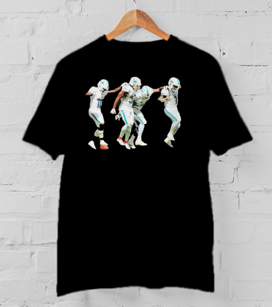 Miami Dolphins Players Celebration Dance Team Spirit T-Shirt