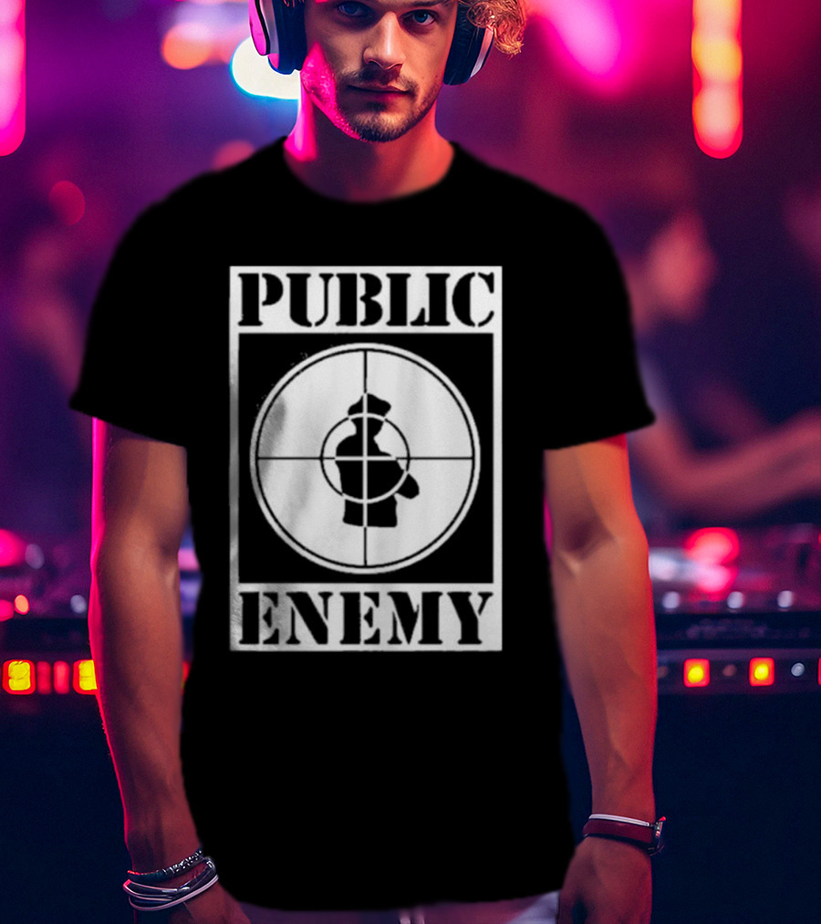Public Enemy Merch Public Enemy Iconic Target T-Shirt