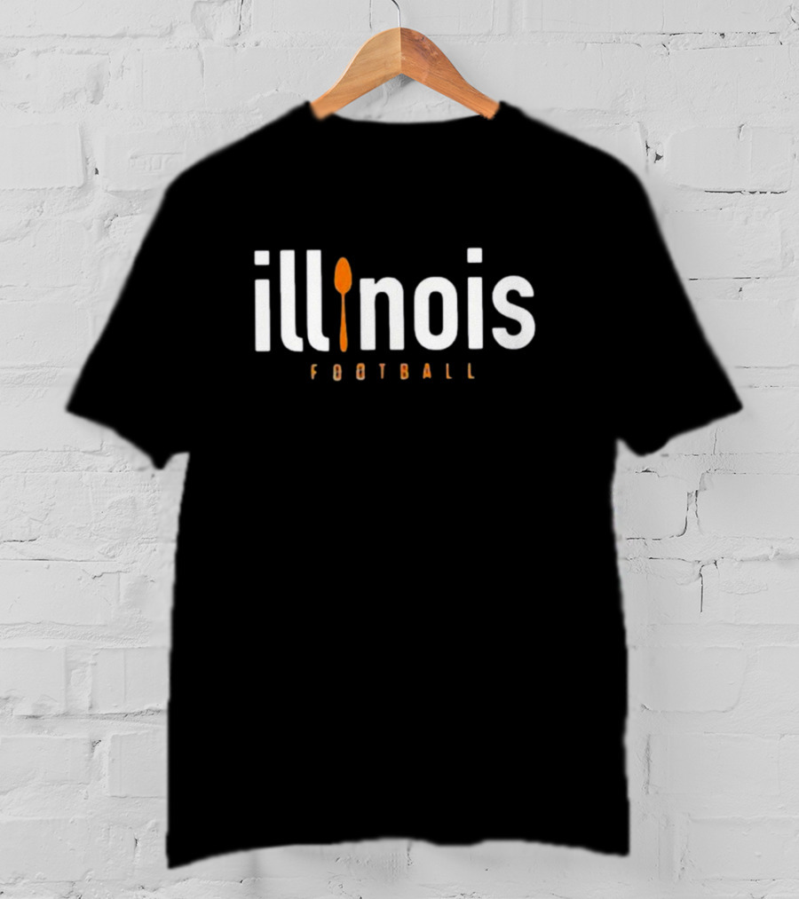Witherspoon Illinois Football Spoon T-Shirt