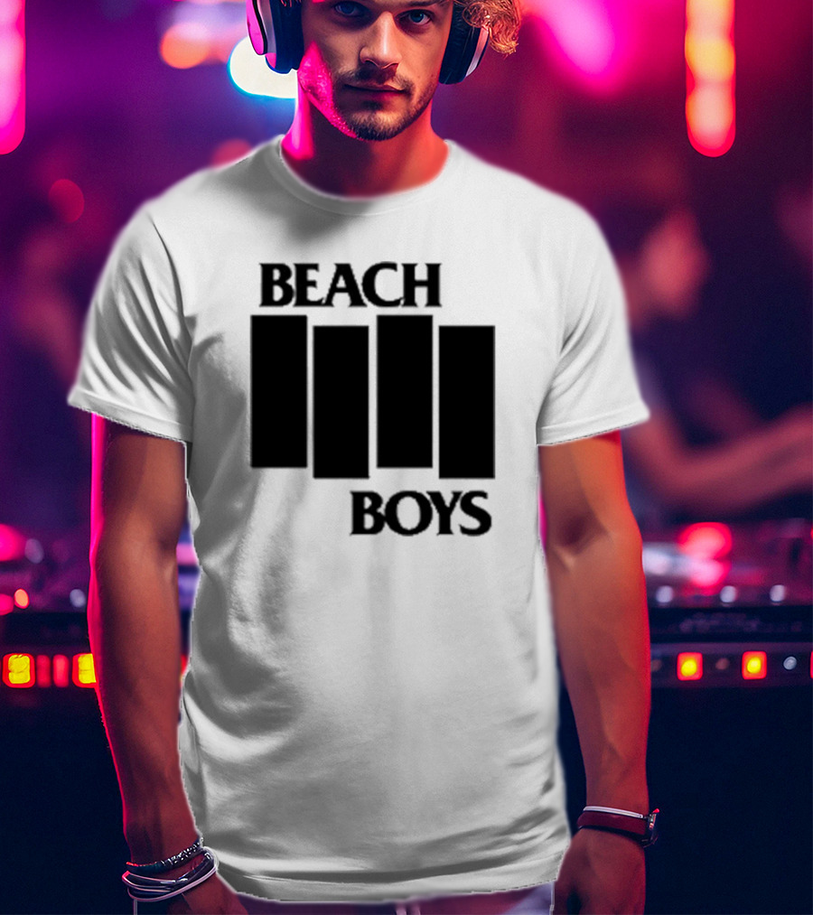 Beach Boys Black Flag T-Shirt